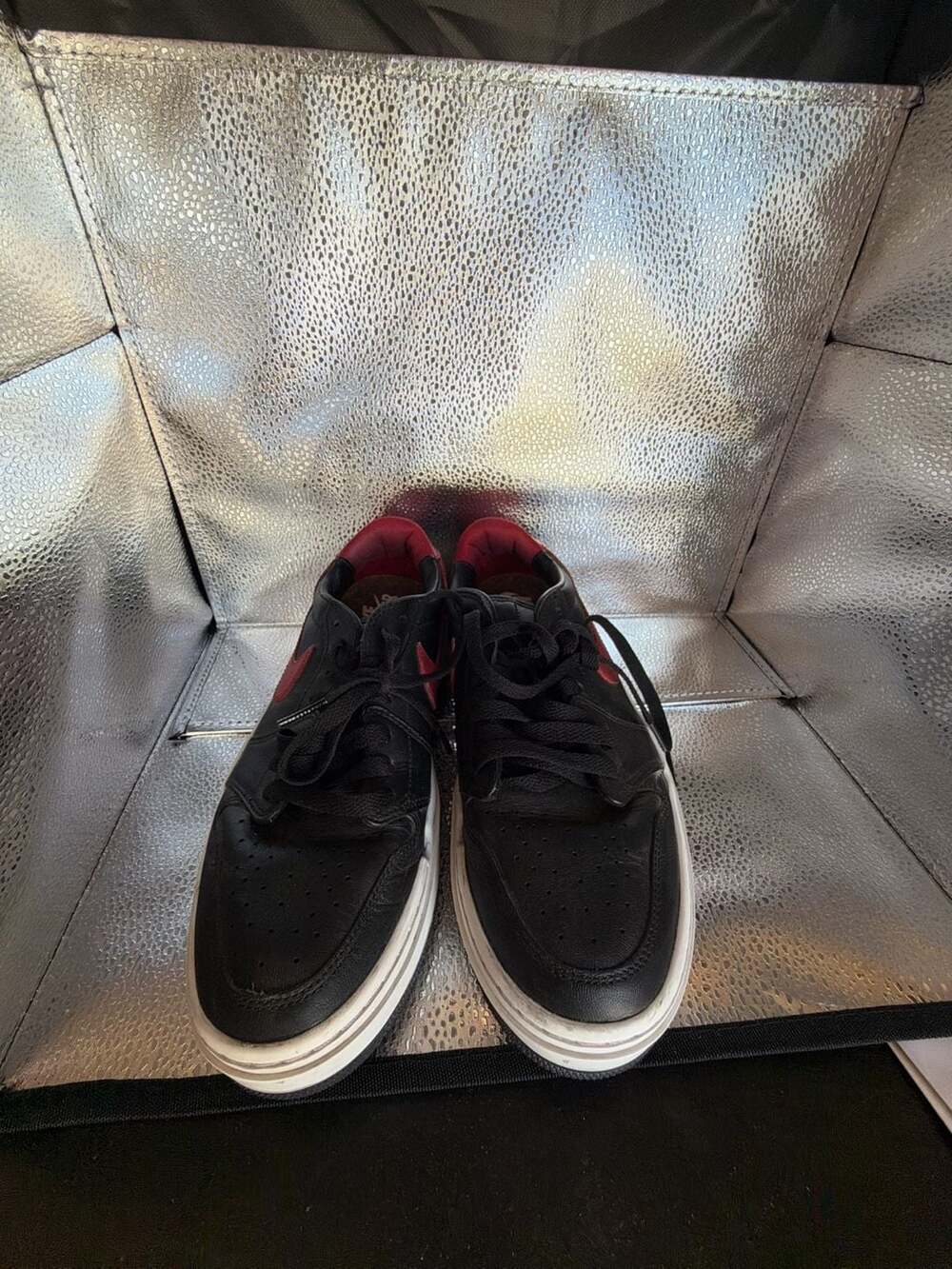 Air Jordan 1 Elevate Low Black Gym Red DH7004-061